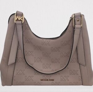 Arlo Large Pebbled Leather Shoulder Bag New with tags